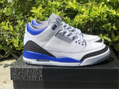 Pure original version_ Air Jordan 3 _RACER BLUE_ goods number_ CT8532-145_ full code login 40--47.5-c467edbc